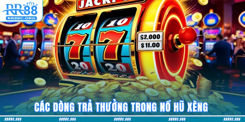 Các dòng trả thưởng trong Nổ hũ Xèng